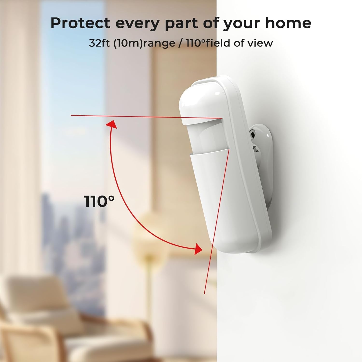 Security Alarm System 99+3 Zone Auto Dial Wifi+Gsm/4G Home Burglar Security Wireless GSM Alarm System Detector Sensor Kit Remote Control,Smart Life Tuya APP,NO Monthly Fees