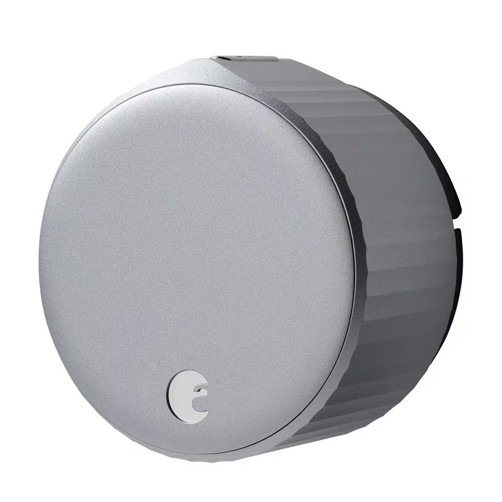 Wifi Smart Lock Silver (Retrofits over Existing Deadbolt)