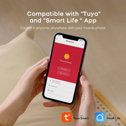 Security Alarm System 99+3 Zone Auto Dial Wifi+Gsm/4G Home Burglar Security Wireless GSM Alarm System Detector Sensor Kit Remote Control,Smart Life Tuya APP,NO Monthly Fees
