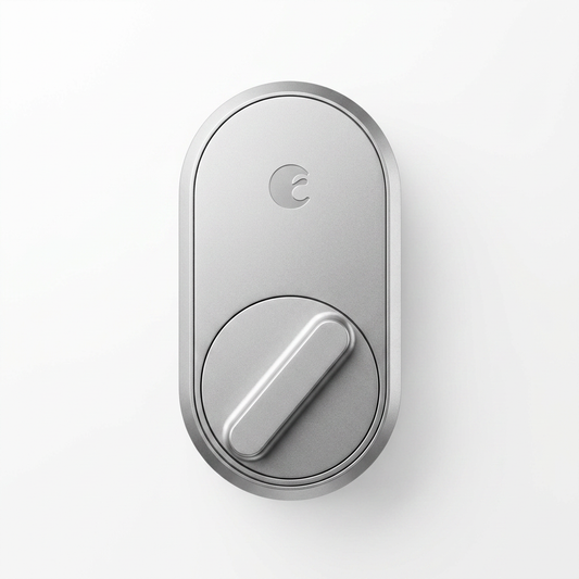 Smart Lock, 3Rd Generation – Silver — Studio Shot