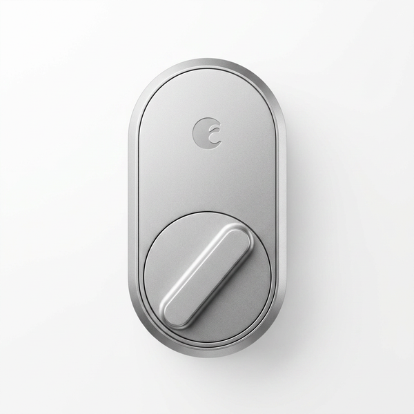 Smart Lock, 3Rd Generation – Silver — Studio Shot