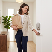 Smart Lock, 3Rd Generation – Silver — Lifestyle