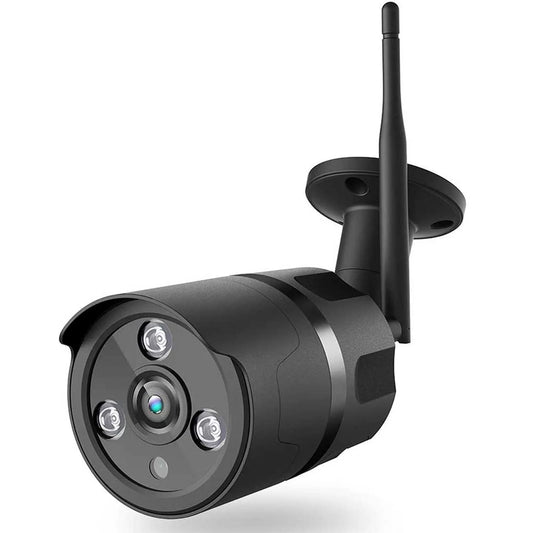 Wireless Security Camera,  Outdoor Wifi Security Camera with Motion Detection Weatherproof Night Vision-Black